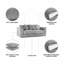 3 Seater Corduroy Sofa-570227280-544068411