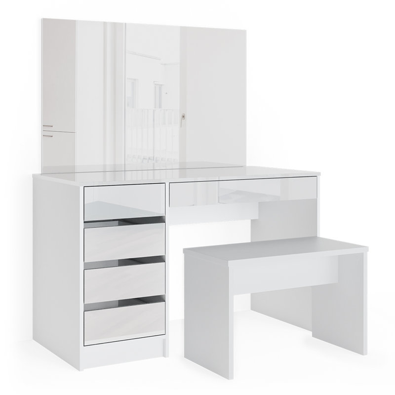 Zioutas Dressing Table with Mirror