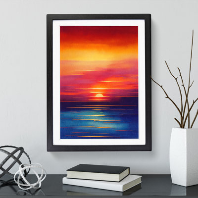 Fanciful Sunset - Single Picture Frame Painting