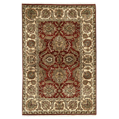 Hand Knotted Wool Oriental Indoor Rug