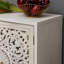 Armoire 2 portes Simms White Flower