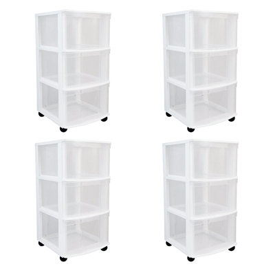3 Drawer Storage Drawer