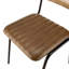 Alphon 49cm H Upholstered Side Chair in Brown