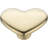 Staub Heart Knob - Light Gold