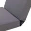 Lounge Chaise Set, Acacia Solid Wood With Lounge Cushion (Dark Grey+Triple Folds)-975259673