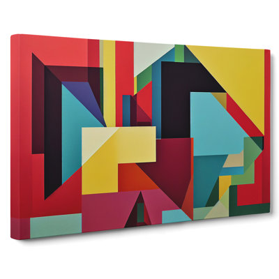 Modern Abstract Shapes Vol.4 - Wrapped Canvas