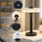 12" Modern Metal LED Rechargeable Table Lamp with Touch Dimmable Light-570386967