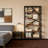 Versatile Shelf Display,Sturdy Bookshelf,Modern Bookcase