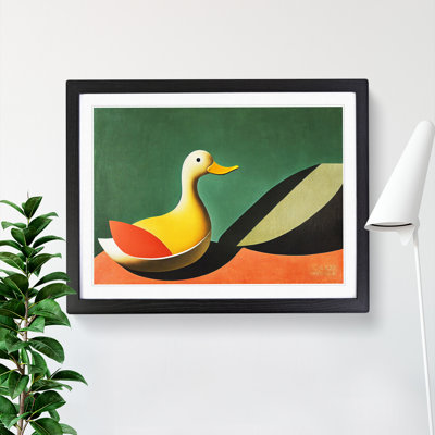 Abstract Duck - Single Picture Frame Print