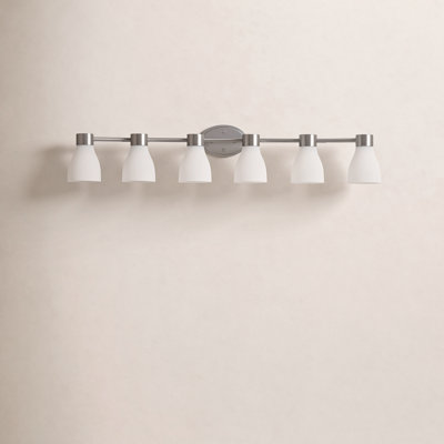 Jessa Opal Glass Dimmable Vanity Light