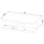 Table basse rectangulaire