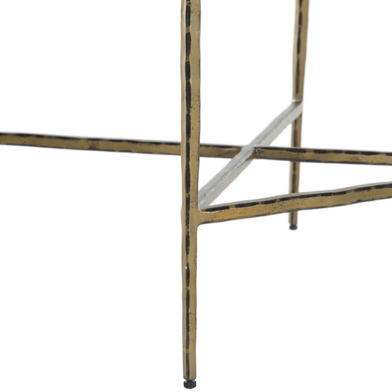 Tabouret de comptoir Landon - doré, Tabouret de comptoir (siège d'une hauteur de 23 p