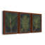 «Dramatic Pine I», ensemble de 3 peintures sur toile encadrées-1786843055-1786843054