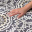 Tapis à poils longs lavable à la machine de qualité supérieure ADS619-130511592-130511588