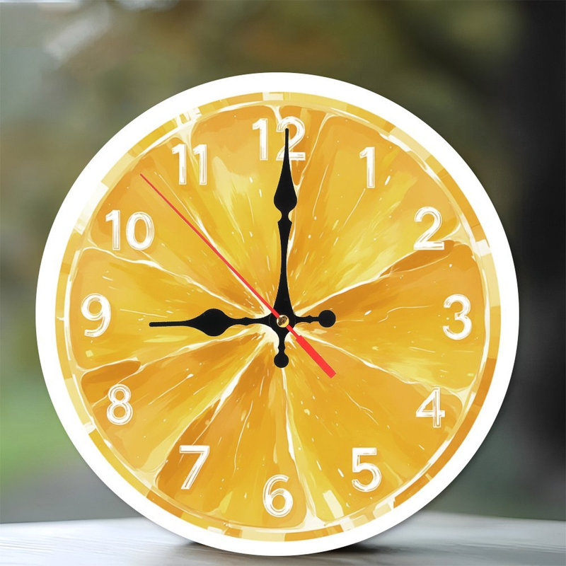 Horloge orange