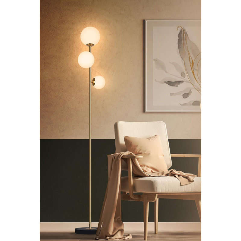 Lampe sur pied 64 '' 3 couleurs 