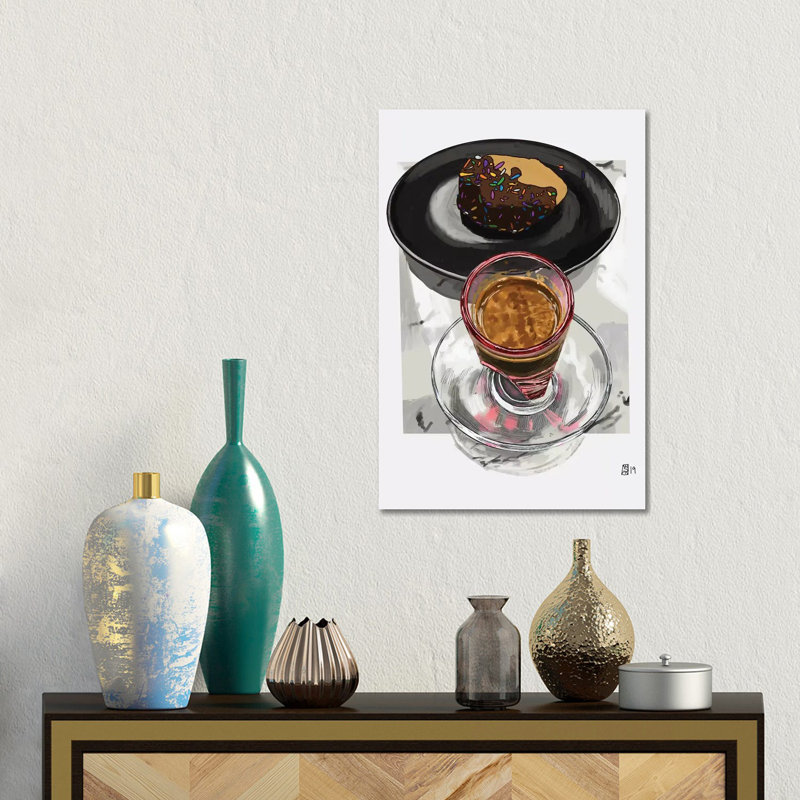 Squibb & Rise by Sunflowerman - Gallery-Wrapped Canvas Giclée on Canvas, Canvas, 30.48 cm H x 45.72 cm W
