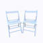 Chaise polyvalente pliable en bois massif pour divers environnements