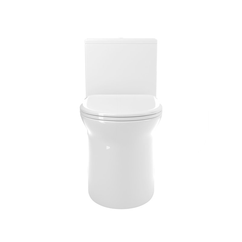 1.1/1.6 GPF Elongated Comfort Height Super Quite Flushing Floor Mounted One-Piece Toilet