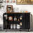 Versatile Farmhouse Kitchen Island With Advanced Features For Optimal Functionality