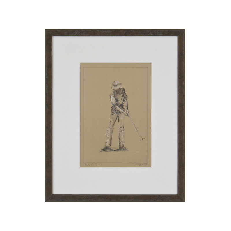 Golf Swing IV - peinture encadrée