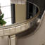 120cm Antique Mirrored Dining Table
