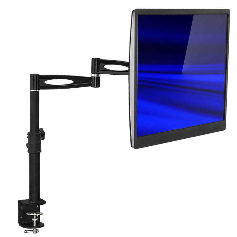 3 Way Adjustable Tilting/Swivel/Articulating Arm Desk Mount for 13" - 30" LCD/LED