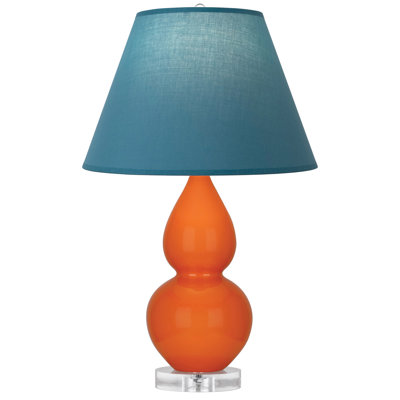 Petite lampe d'appoint à double gourde