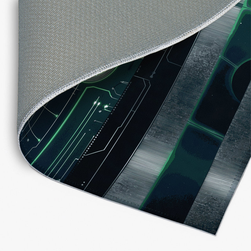 Tapis intérieur et extérieur Gravity Shift, Rectangulaire 8 pi x 10 pi