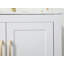 Ensemble de meuble-lavabo simple 30 po blanc moderne
