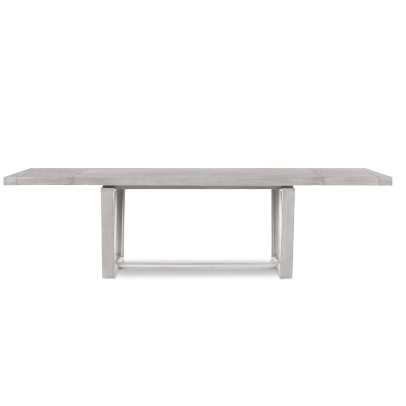 Hatteras Mahogany Wood Dining Table, Peninsula