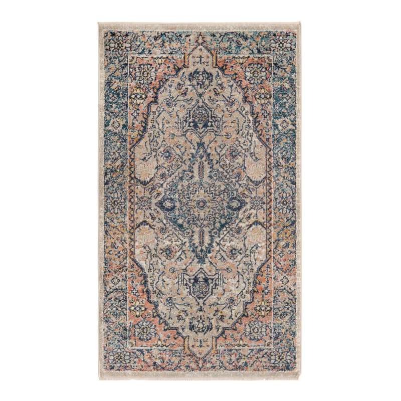 Gause Oriental Indoor Rug, Rectangle 2'11" x 5'3"