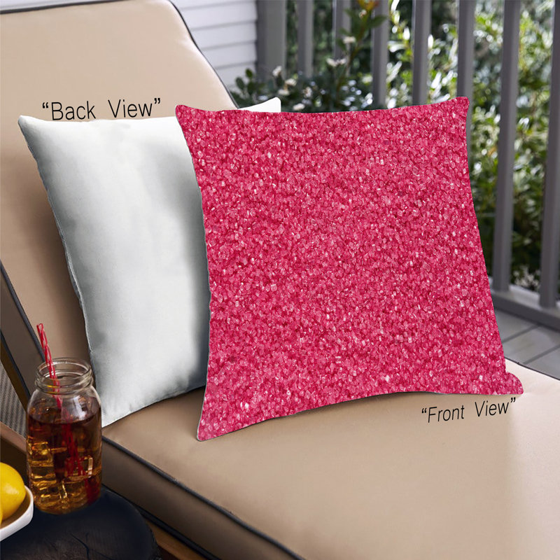 Coussin décoratif Color Focus, Microsuède
