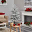 Lighted Artificial Fir Christmas Tree-1322731520