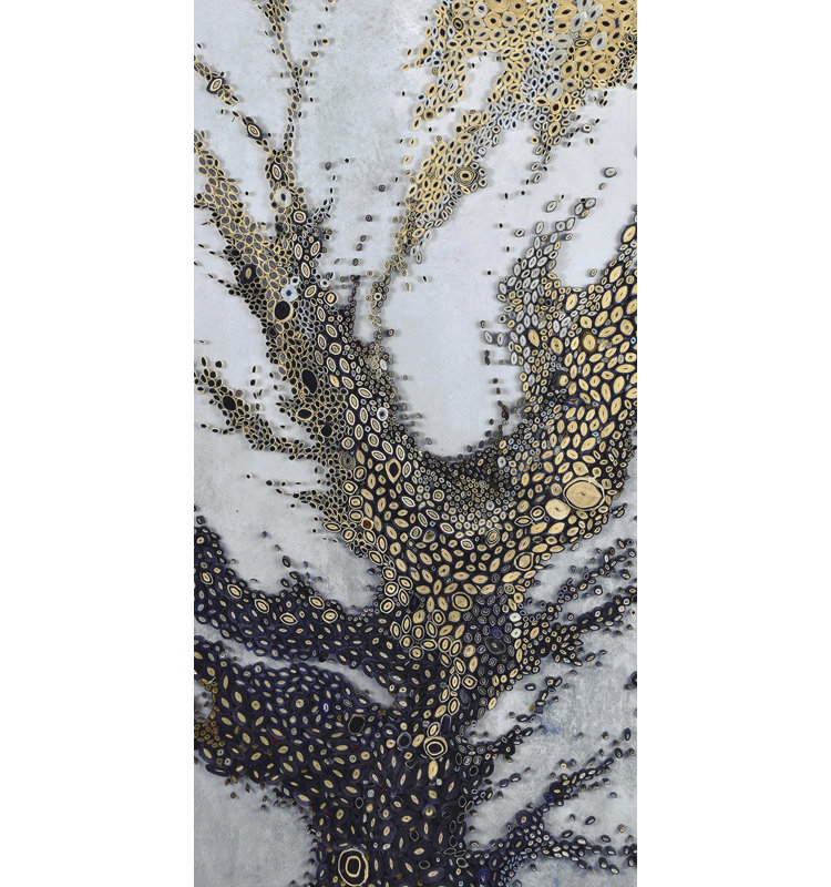 «Grow Your Tree» par Amy Genser, reproduction sur toile tendue, H 24 po x l 12 po