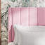 Lit plateforme tapissier en velours avec tête de lit Modern-982473075-982473073
