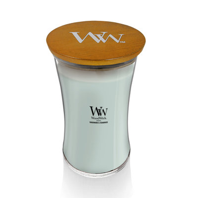 Grande bougie sablier WoodWick® Praline