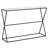 Sabrina 45'' Glass Top Console Table-241436408