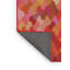 Tapis de zone rouge/rose à motifs-1468208008