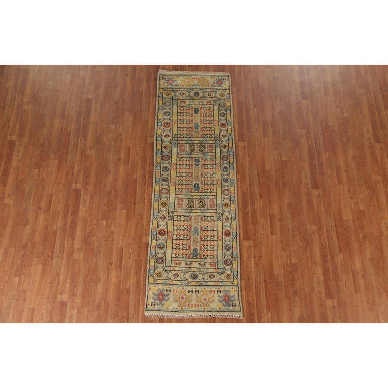 Tapis de couloir oriental géométrique 3x8