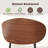 Pu Leather Upholstered Dining Chairs,side Chair For Dining Rooms,kitchens,living Rooms (set Of 2)-1484978347