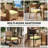 Outdoor 3'' Non-Slip Patio Chair Cushion Cover With Portable Carry Handle.-1815484457-1815484500-1815484504