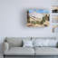 Art mural sur toile tendue - "Where Autumn Breathes I" de Melissa Wang, décoration murale pour le salon, la chambre à coucher ou le bureau - 24 x 32