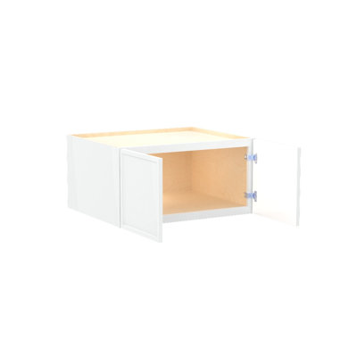Gallery Express Alton Assembled 30 in W X 24 in D X 15 in H Wall Bridge Kitchen Cabinet with Sft Close