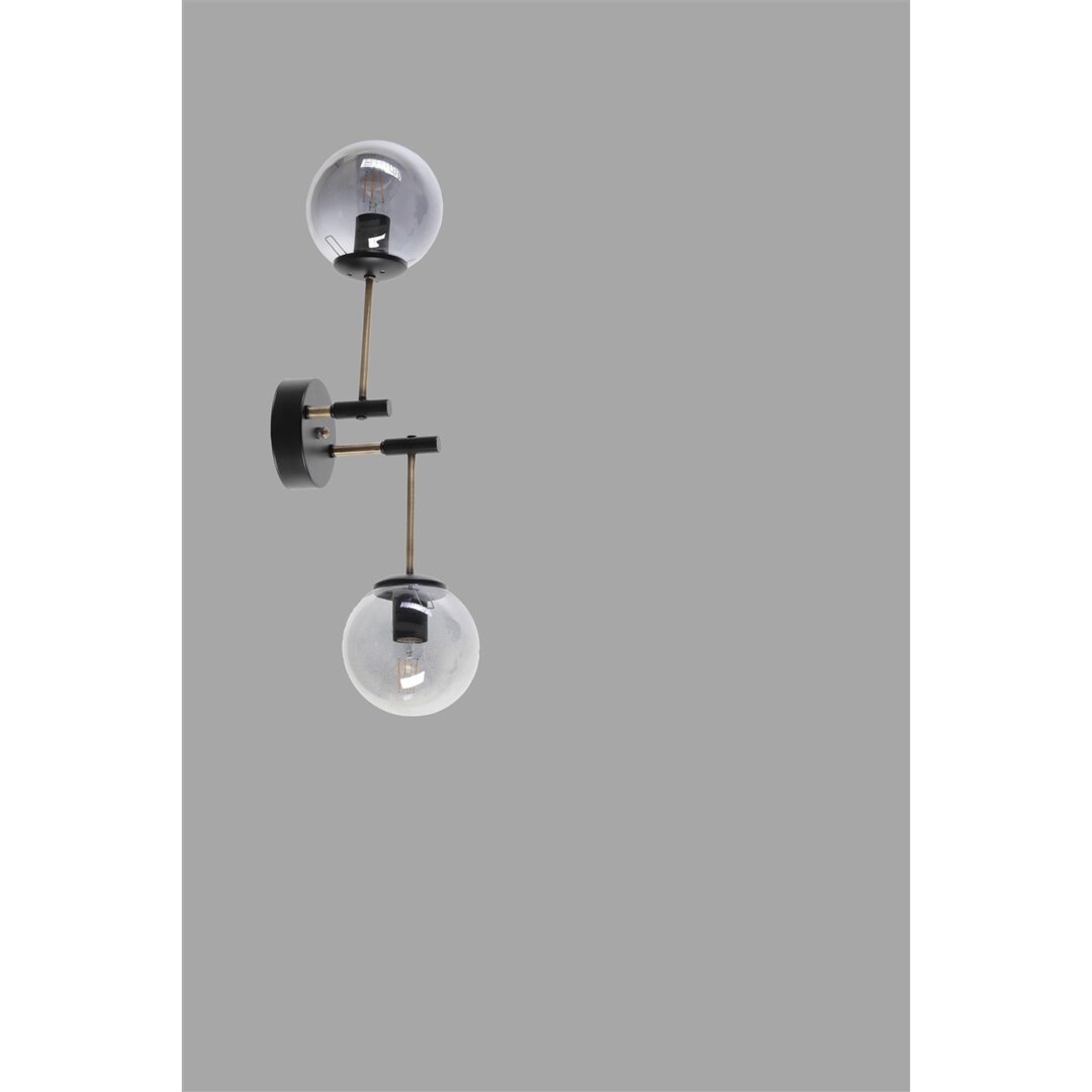 Stecker Up & Downlight 2-flammig Entrada aus Metall