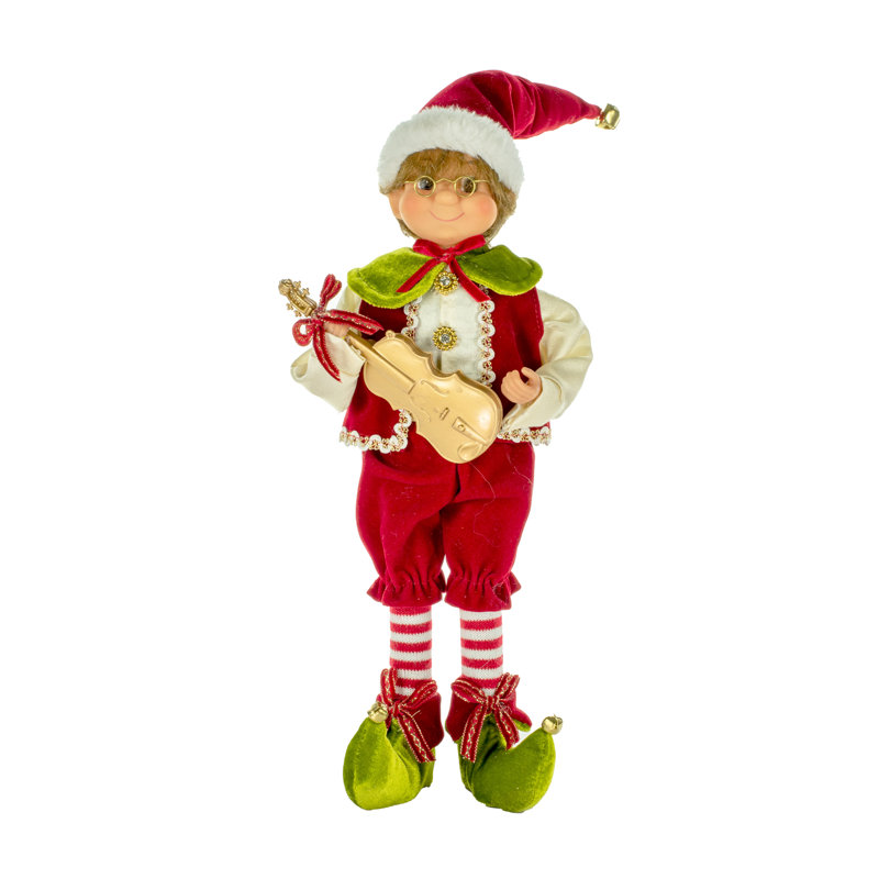 Figurine violin garçon avec