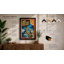 Astronaut Assembly Required Retro - Framed Print-636097137-636097132