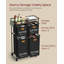 Anshel Wood Rolling Laundry Hamper