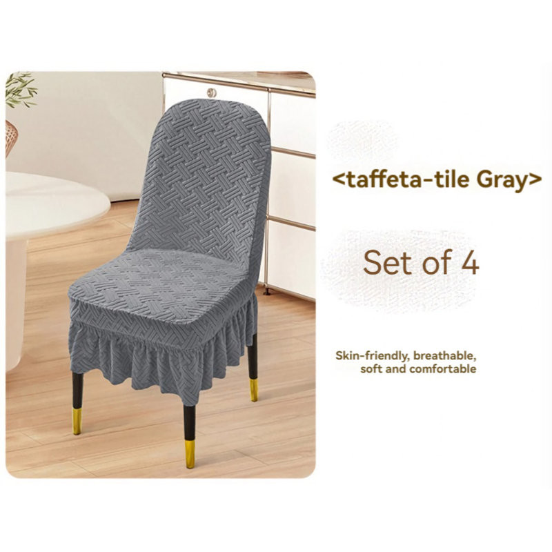 Housse pour chaise de salle à manger