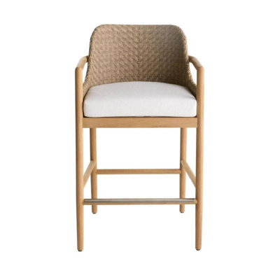 Chilton Outdoor Teak Bar Stool